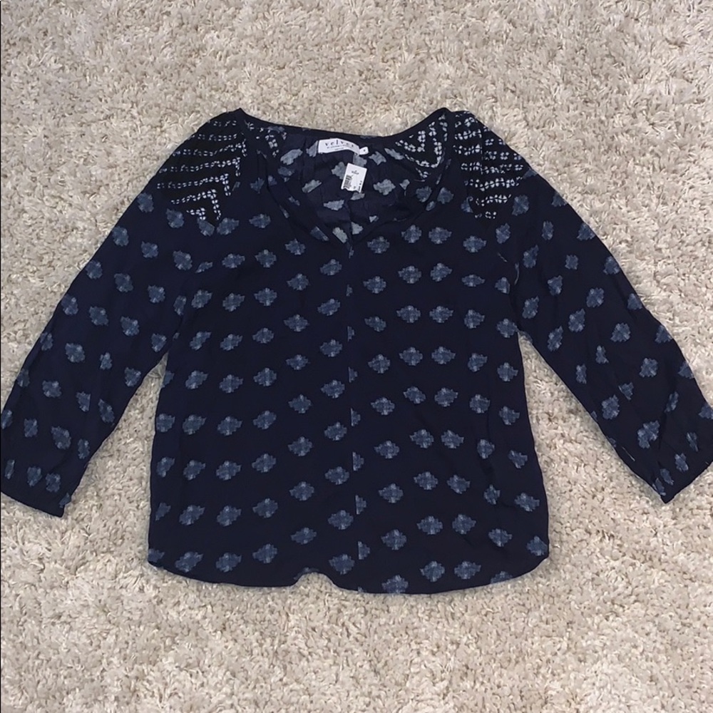 Velvet Blouse